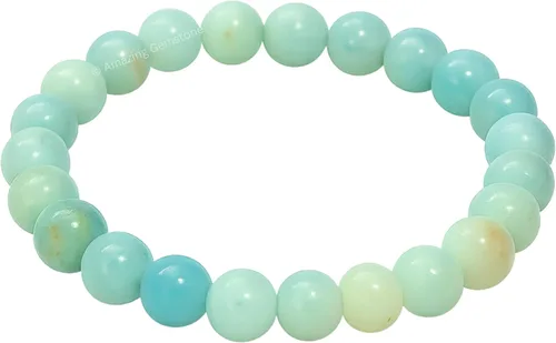 Vista 37 de Amazing Gemstone Crystal Bracelet for Women Men's Gifts - Protection Healing Crystal Bracelet - 8mm Gemstone Beaded Stretchable Bracelet Pulseras