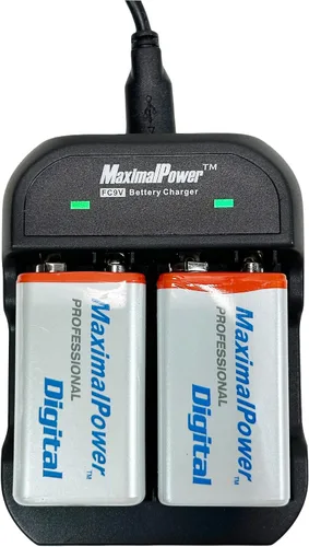 Vista 4 de Maximal Power FC9V 9V Batería Li-ion Cargador de 2 Canales