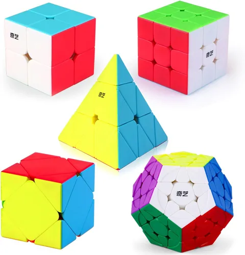 Vista 12 de Speed Cube - Juego de cubos piramidales de 2 x 2, 3 x 3, 4 x 4