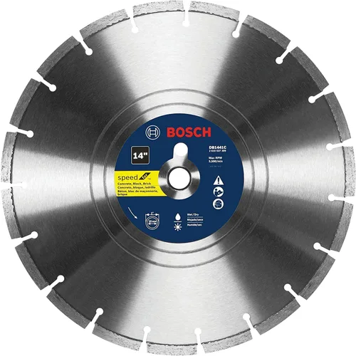 Vista 8 de Bosch DB441C Hoja de diamante de borde segmentado premium de 4 pulgadas para cortes ásperos universales