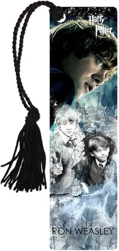 Vista 4 de Harry Potter - Dobby The House Elf - Marcapáginas brillante con borla para regalar y coleccionar, USBMP743 Slim bookmark Vivid printed design