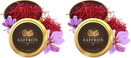 Vista 10 de Cook's Premium Super Negin Grade - Hilos de azafrán (0.07 oz) Hilos de color rojo oscuro para paella, risotto, biryani y té; sin aditivos, OMG