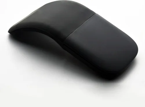 Vista 8 de Ratón plegable inalámbrico Ratones táctiles plegables (2.4G inalámbrico con receptor USB), negro