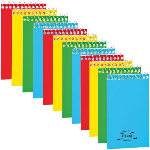 Vista 9 de National Libro de notas, encuadernado en espiral lateral, 5 x 3 pulgadas, 60 hojas, paquete de 12 (31220-12)