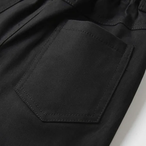 Vista 6 de Conjunto formal de 4 piezas de camisa de manga larga tirantes pantalones pajarita