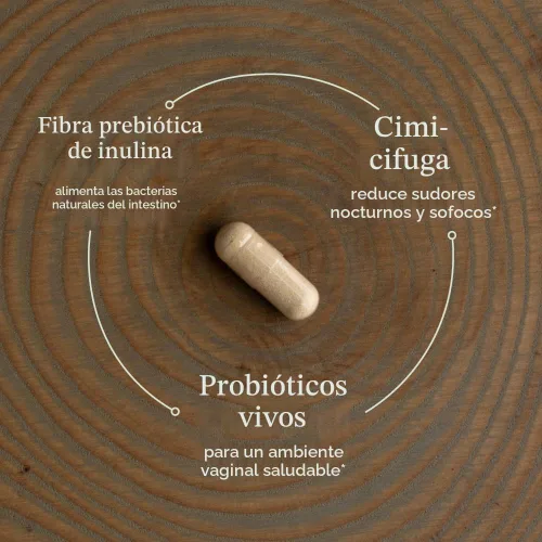 Vista 3 de New Chapter All-Flora Probiotic Menopause Balance, 30