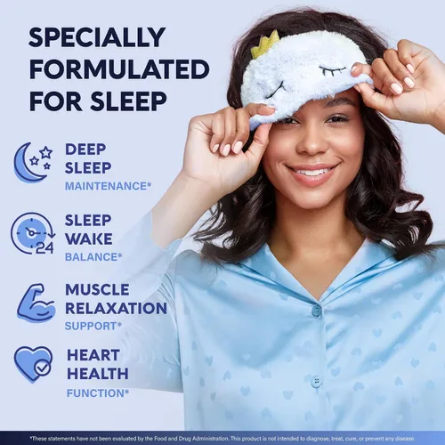 Vista 3 de Glicinato de magnesio – Apoyo para el sueño y la relajación – Glicinato extra fuerte, glicina y taurina 1500 mg – Suplemento de magnesio