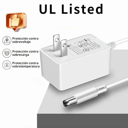 Vista 4 de Adaptador de corriente para columpio de bebé con cable USB, cargador de columpio para bebé apto para Ingenuity Swing para InLighten, InLighten