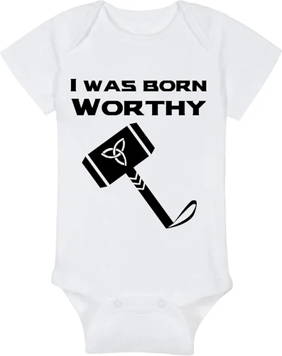 Vista 31 de I Was Born Worthy - Superhero Baby Onesie - Hat - Blanket - Bib Package Combinations
