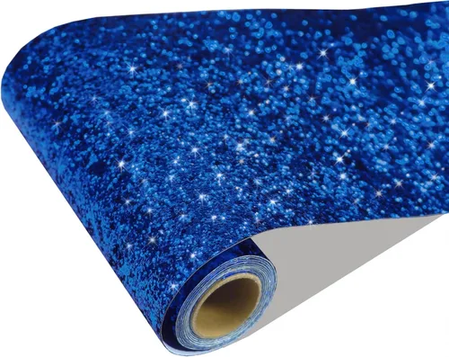 Vista 11 de CRE8TIVE Papel tapiz con purpurina gruesa de 8 x 80 pulgadas, para pegar y pelar, borde de papel tapiz morado texturizado extraíble, lentejuelas