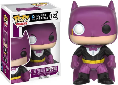 Vista 2 de Funko POP Heroes Villains as Batman Penguin Figura de acción