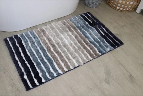 Vista 18 de Funda de microfibra suave para tapa de inodoro, lavable a máquina, 18 x 18 pulgadas, parte trasera de goma, se adapta a la mayoría de tapas