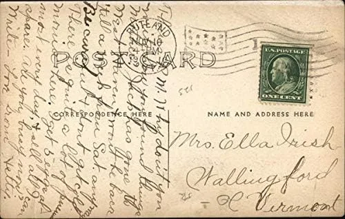 Vista 2 de Colburn House Manchester Center Vermont Original Real Photo Postcard (RPPC)