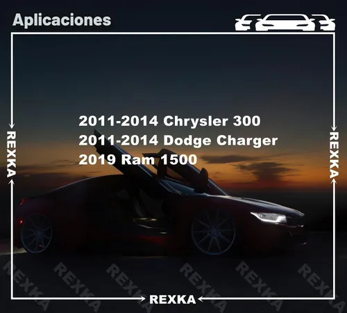 Vista 3 de Rexka 20 clips de moldeo de panel basculante de nailon blanco 68092697AA compatible con Jeep Liberty Dodge Durango Charger Chrysler 300 20PZAS