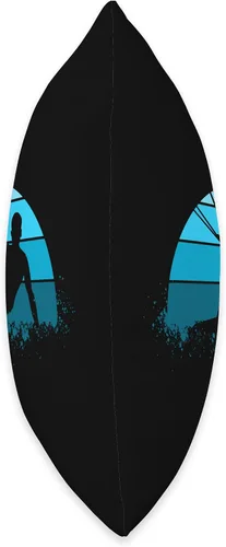 Vista 2 de Kitesurf Board Equipment Gifts Kiteboarding Trainer Kite Kitesurf - Almohada de 16.0 x 16.0 in, multicolor