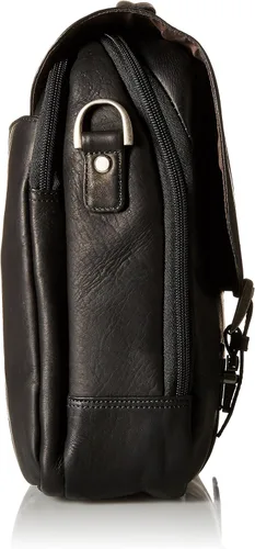 Vista 3 de Samsonite Colombian Leather Flap-Over Messenger Bag