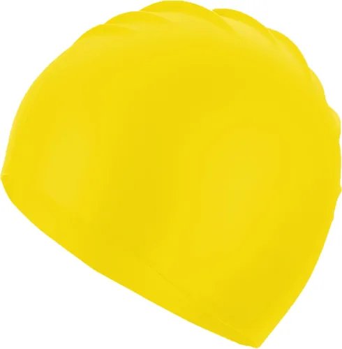 Vista 9 de Uttpll Gorro de natación de silicona impermeable, cómodo gorro de baño, gorro de natación para mujeres y hombres, gorra de baño impermeable