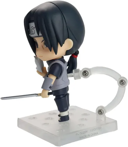 Vista 6 de Good Smile Naruto Shippuden: Itachi Uchiha (versión Black Ops) Nendoroid Figura de acción multicolor