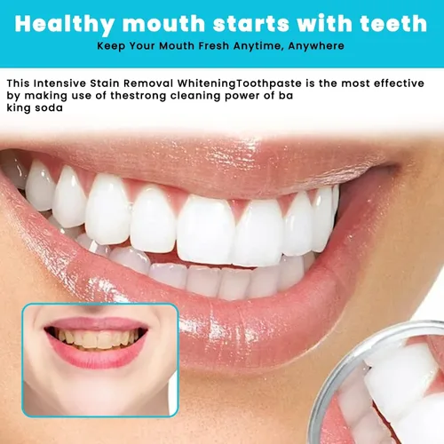 Vista 6 de Mousse blanqueador de dientes – Espuma refrescante de limpieza profunda para el aliento Pasta de dientes Natural Agua de lavado bucal Espuma