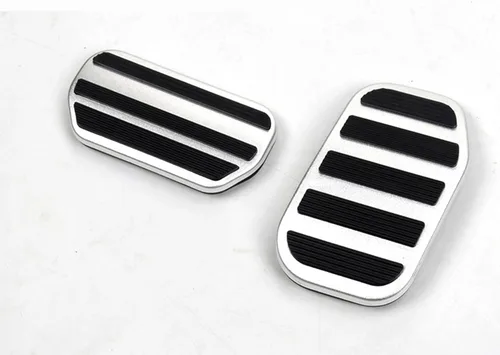 Vista 7 de Fundas de pedal de gas para Ford F-150 2021 2022 con f150 2023 2024, pastillas de pedal de freno de acelerador, accesorios de aluminio inoxidable