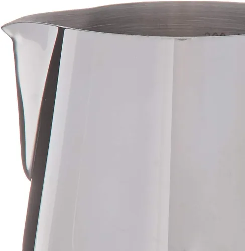 Vista 5 de BrewGlobal Rhinoware - Jarra de leche profesional, acero inoxidable, 12 onzas (RHMJ12OZ)