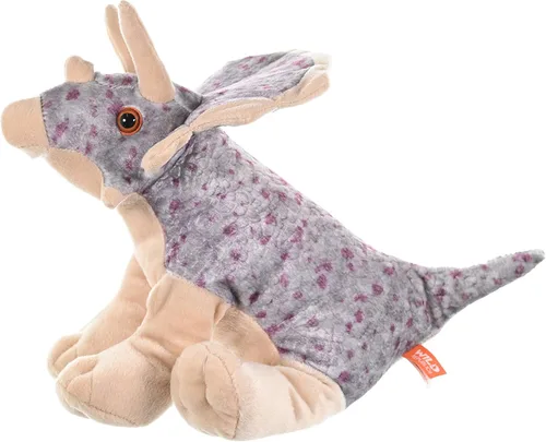 Vista 5 de Wild Republic CK-mini Triceratops Animal de peluche de 8 pulgadas , 12", Multicolor