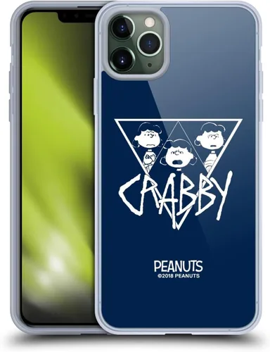 Vista 125 de Head Case Designs Funda de gel con licencia oficial de Peanuts Charlie Brown Good Grief Rock Tees [protección de grado militar] compatible con Apple