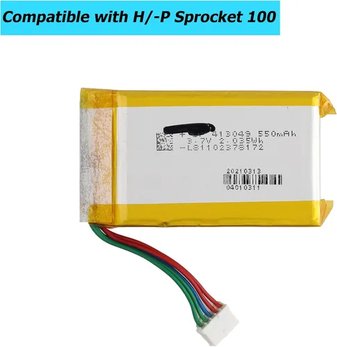 Vista 4 de Nuevo P0562-LF - Batería de repuesto compatible con H/&P Sprocket 100 con kit de herramientas técnicas
