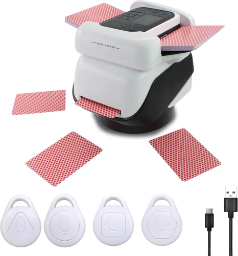 Vista 10 de Automatic Card Shuffler and Dealer Machine