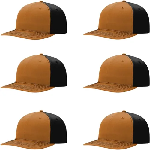 Vista 114 de Richardson 312 Gorra de béisbol ajustable con correa trasera de sarga Paquetes a granel disponibles - Talla única