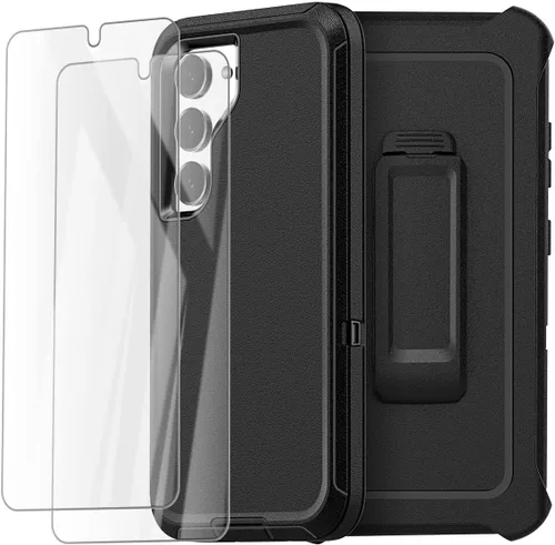 Vista 13 de AICase Funda para Samsung Galaxy S23 (6.1 pulgadas) con protector de pantalla, protección resistente de servicio pesado contra caídas, cuerpo