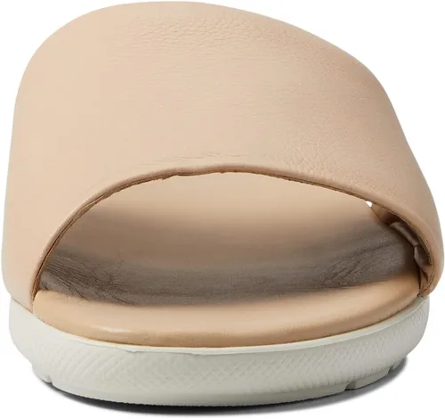 Vista 2 de Marc Joseph New York Sandalias planas de cuero genuino para mujer, puntera abierta, sin espalda, cómodas, ligeras, suela de EVA, a la moda, sin