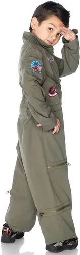 Vista 2 de Leg Avenue Traje de vuelo Top Gun para niños