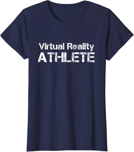 Vista 29 de Virtual Reality ATHLETE for VR Gamers Camiseta, Negro, S