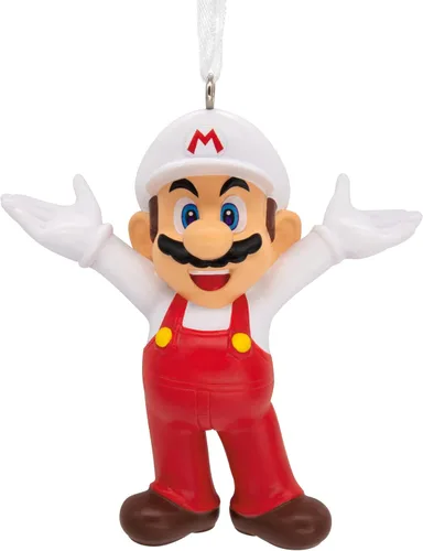 Vista 10 de Hallmark Nintendo Super Mario - Adorno navideño de Super Mushroom