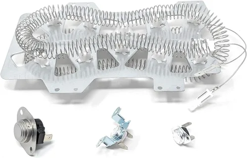 Vista 5 de Kit de elementos calefactores para secadora Samsung - Reemplazo de fusible térmico y termostato