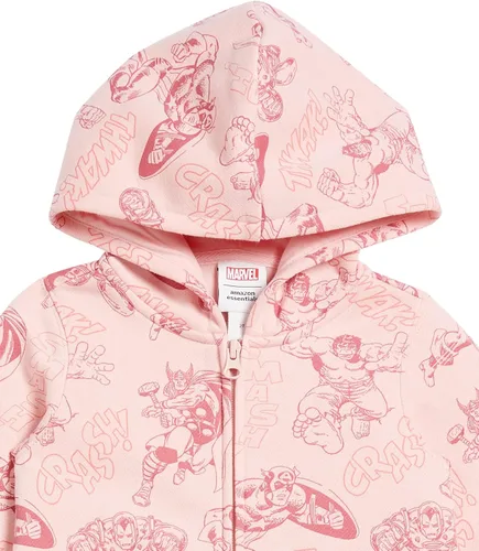 Vista 2 de Tienda Essentials Disney Marvel Star Wars Sudaderas con capucha de forro polar con cremallera para niñas y niños pequeños