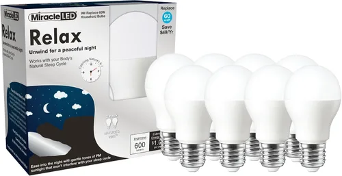 Vista 8 de MiracleLED Nature's Vibe Love Emotion Intensity Lighting - Bombilla Led, 604647