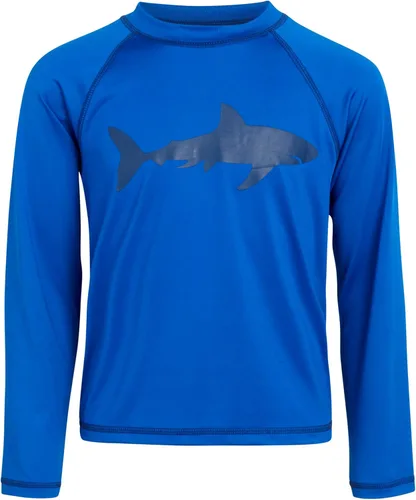Vista 4 de Conjunto de natación para niños Conjunto de natación para niños UPF 50+ Rash Guard manga larga camiseta de natación corto traje de baño (4-14)