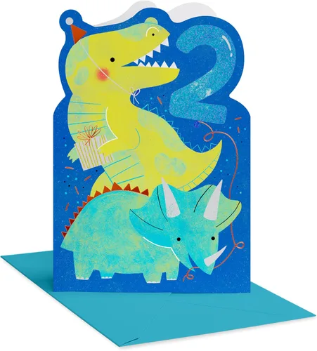 Vista 8 de American Greetings Disney Mickey Mouse - Tarjeta emergente de segundo cumpleaños para niño pequeño (Hope It's Lots of Fun)