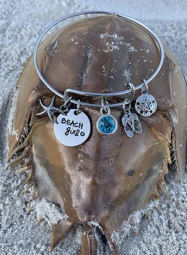 Vista 2 de La vida es mejor en la playa, pulsera de playa, joyas, regalo para niñas