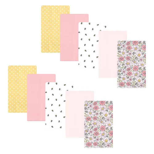 Vista 203 de Hudson Baby - Paños unisex de franela de algodón para bebé, avión, talla única