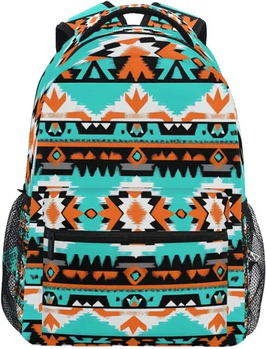 Vista 20 de Mochila para adultos, mochila escolar casual, bolsa de viaje con cremallera, Abstracción Fuego Agua Béisbol De, Mochilas Daypack