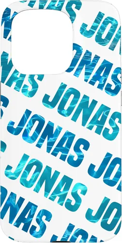 Vista 14 de Funda personalizada para iPhone 16 Jonas para teléfono, color azul y verde azulado