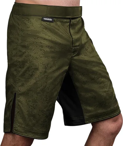 Vista 9 de Hayabusa Pantalones cortos Hexagonales para ejercitarse y practicar MMA.