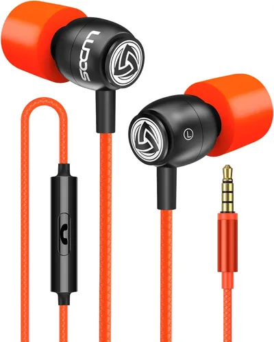Vista 21 de Auriculares con cable Ludos Clamor, auriculares intraaurales, 5 años de garantía, auriculares con micrófono, auriculares con aislamiento de ruido