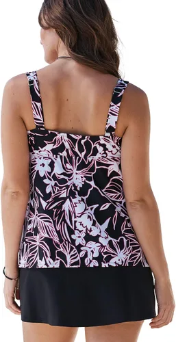 Vista 5 de Bañador para mujer talla grande con tankini