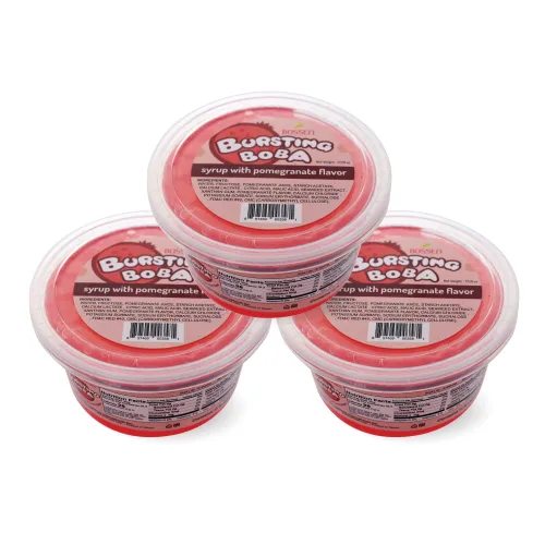 Vista 11 de Bossen Bursting Boba® Minis-3 paquetes (arándano)