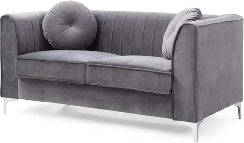 Vista 14 de Sillón Glory Furniture Delray, Gris