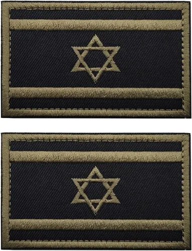 Vista 148 de 2 unidades AliPlus Parches de bandera de Afganistán bordados, parches tácticos militares de moral con gancho y bucle
